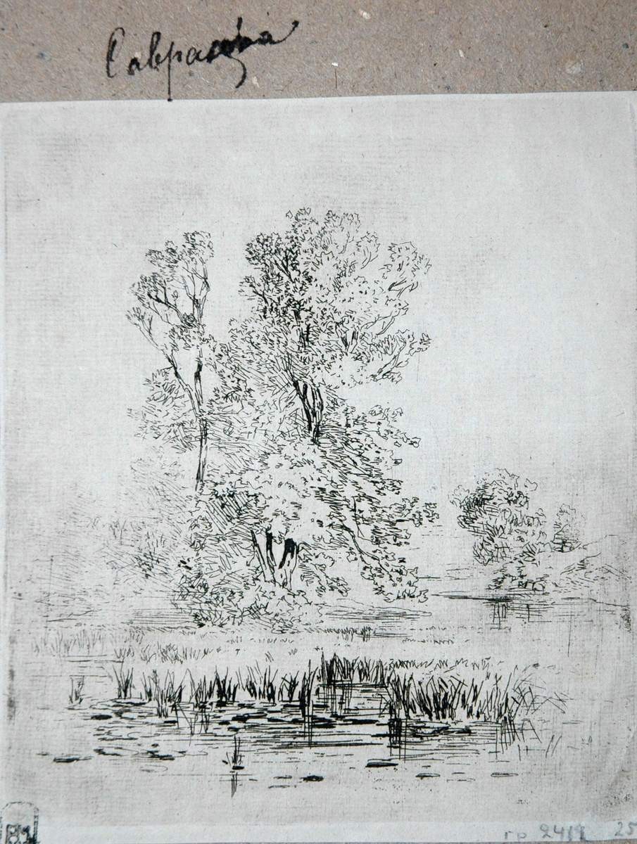 Пейзаж, Alexei Savrasov, 1860s