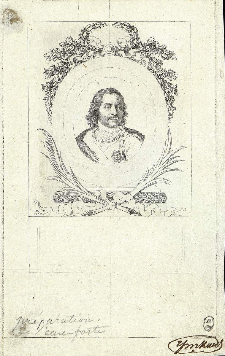 Портрет Петра I, Nikolay Ivanovich Utkin, 1803