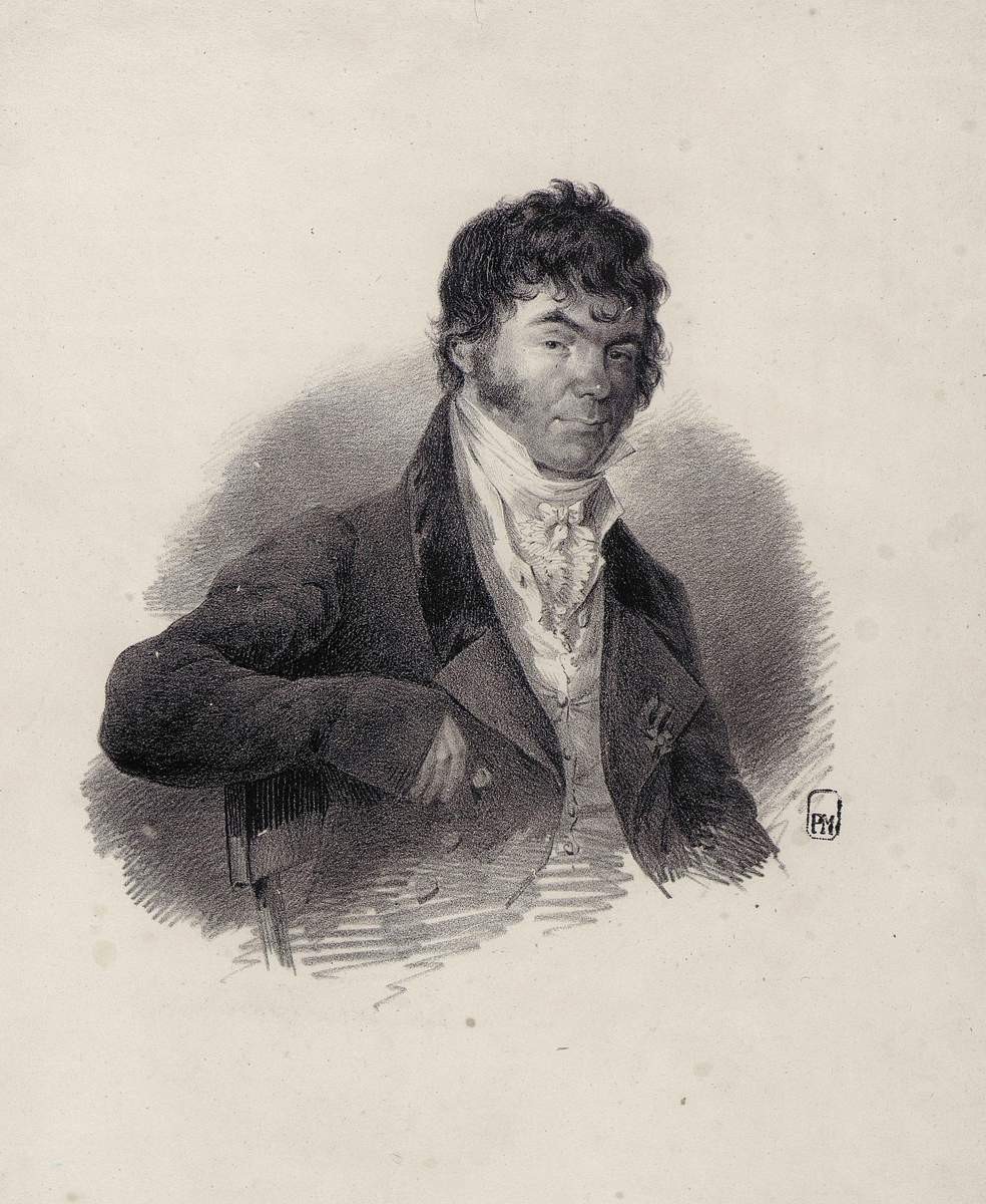 Портрет А. Х. Востокова, Karl Beggrov, 1824
