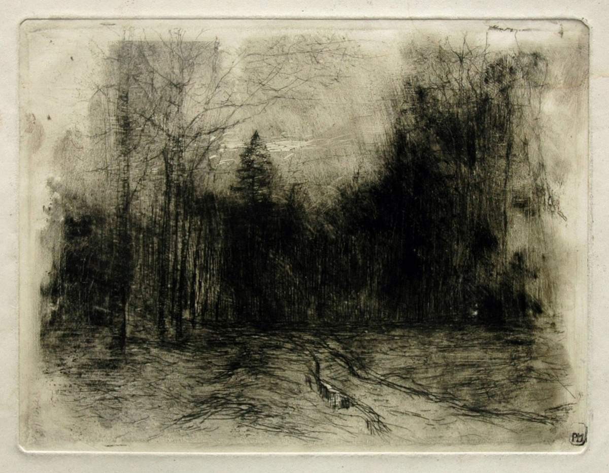 Дорога к лесу, Levitan I. I.