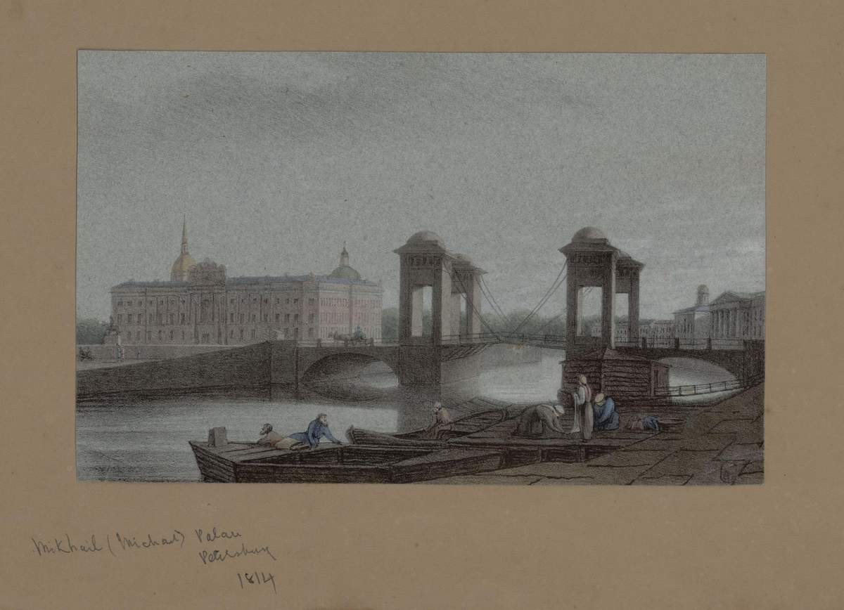 Михайловский замок, Dzheyms Dzhon Tomas, 1826