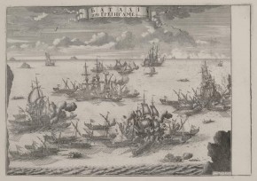 "Баталия при Гренгаме июля 27 1720"