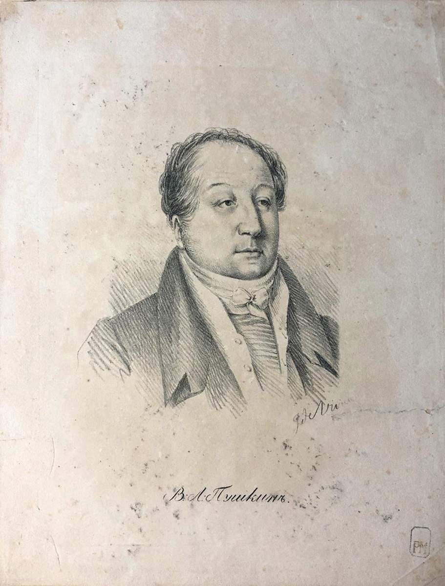 Портрет В. Л. Пушкина, 1820s (?)