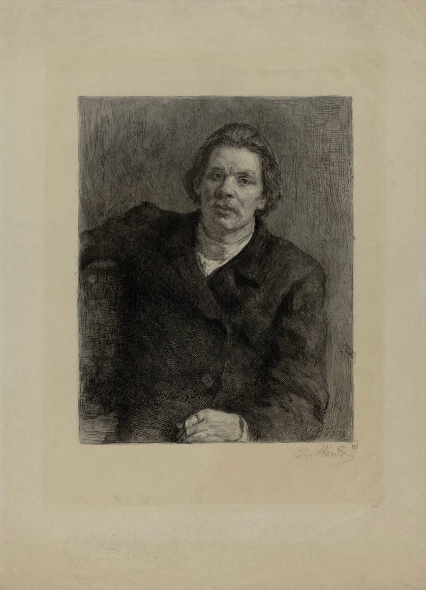 Портрет А. М. Горького, Vasily Mate, 1899