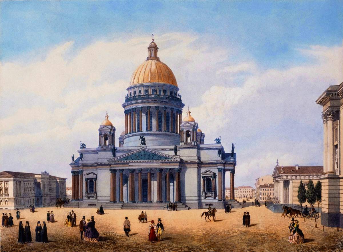 Исаакиевский собор, Filipp Benua, late 1840s – early 1850s