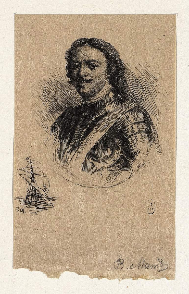 Портрет Петра I, Vasily Mate, 1903