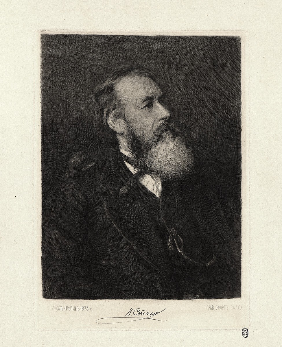 Портрет В. В. Стасова, Vasily Mate, 1894