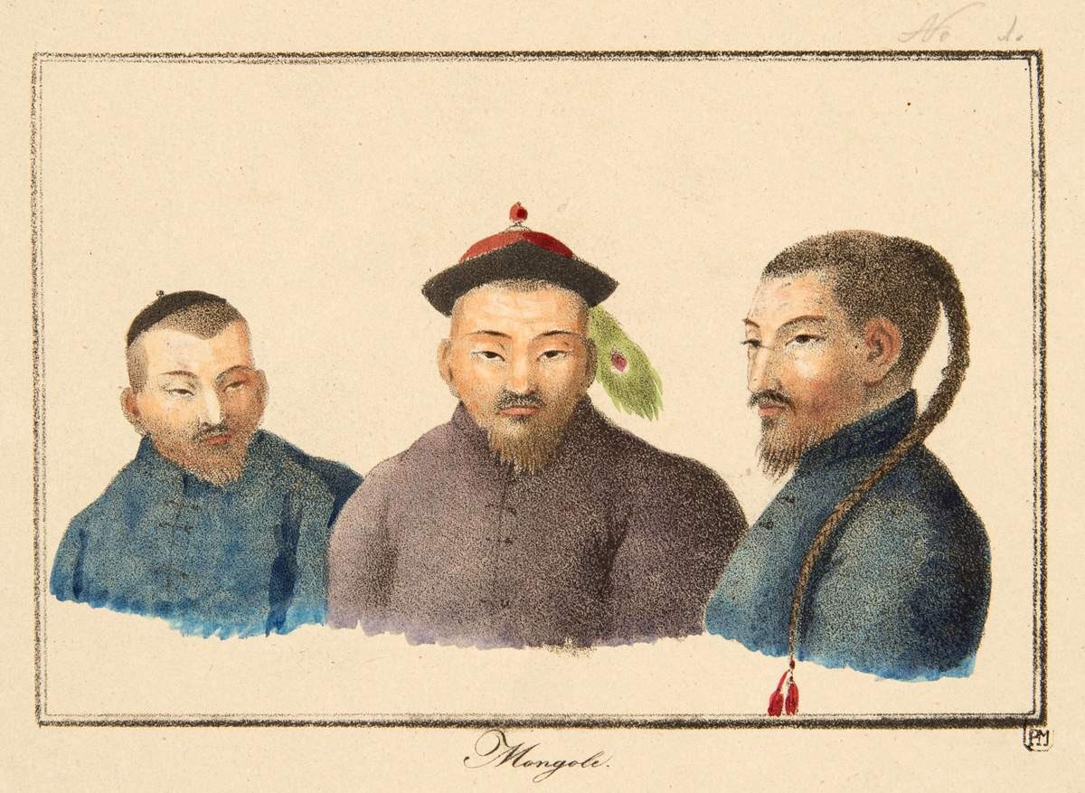 Монголы, Andrey Yefimovich Martynov, 1822–1823