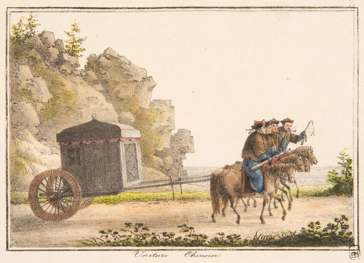 Китайская повозка, Andrey Yefimovich Martynov, 1822–1823