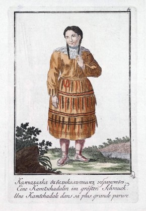 Камчадалка в великолепном убранстве