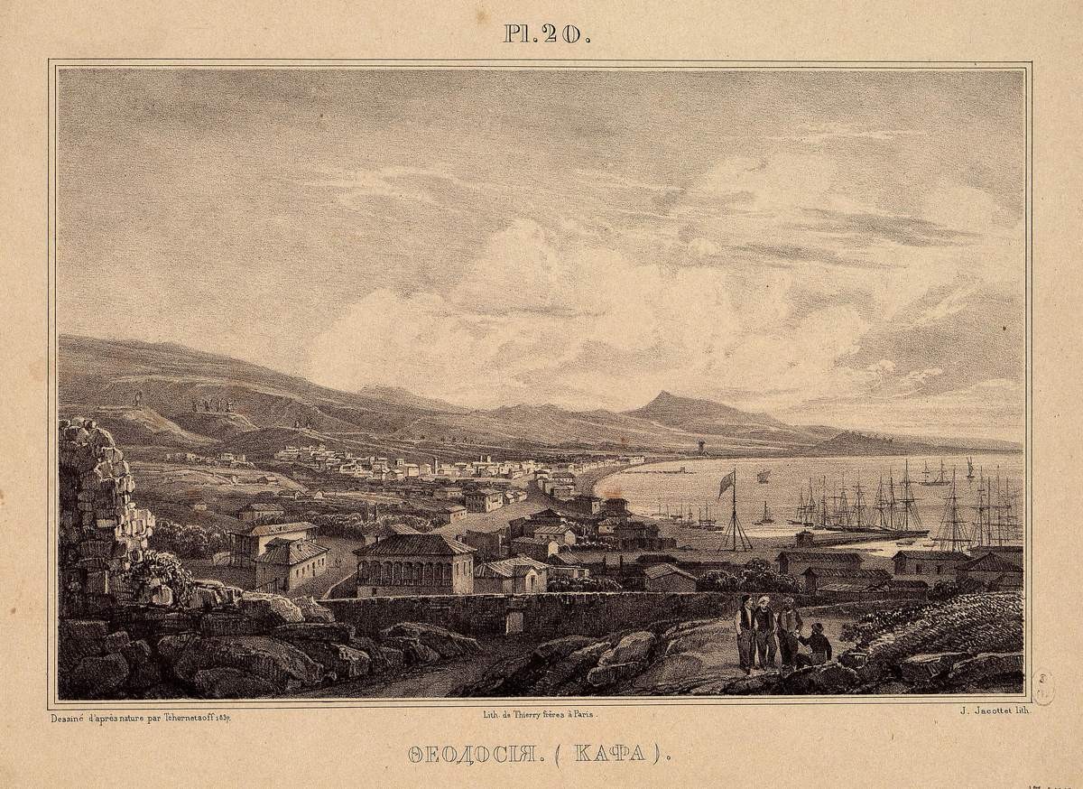 Феодосия (Кафа), Zhan Zhakotte, 1837-1839