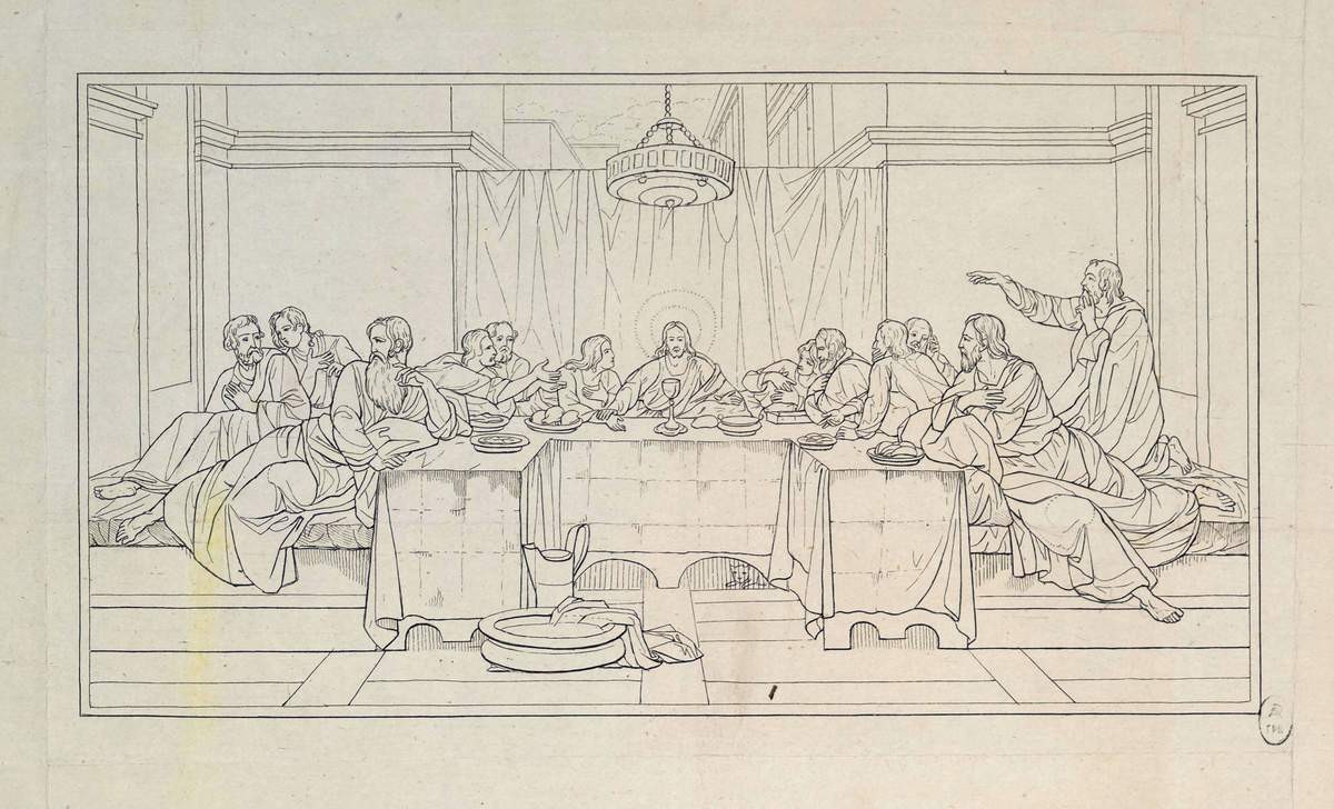 Тайная вечеря, 19th century (?)