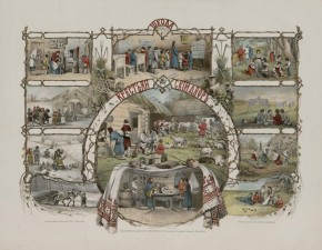 Школа. Крестьянский двор