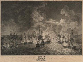Чесменский бой под командой Алексея Орлова ночью между 6-м и 7-м июля 1770 года