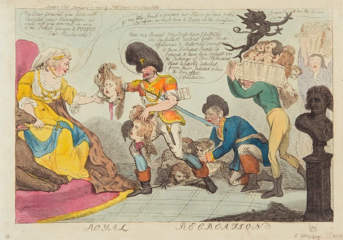 Царская забава, Isaak Krukshenk, 1795