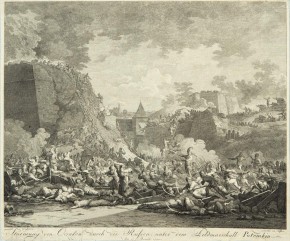 Штурм Очакова русскими войсками под командой фельдмаршала Потемкина 17 декабря 1788 года