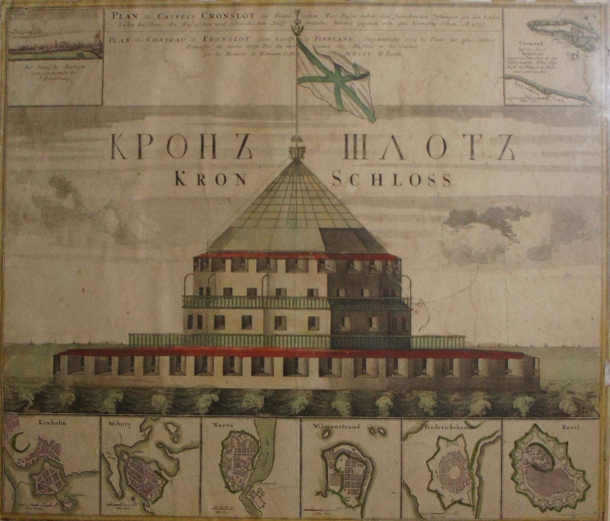 Кроншлот, 18th century (1750 (?))