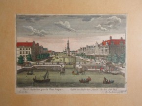 Вид на каналы и набережные Амстердама