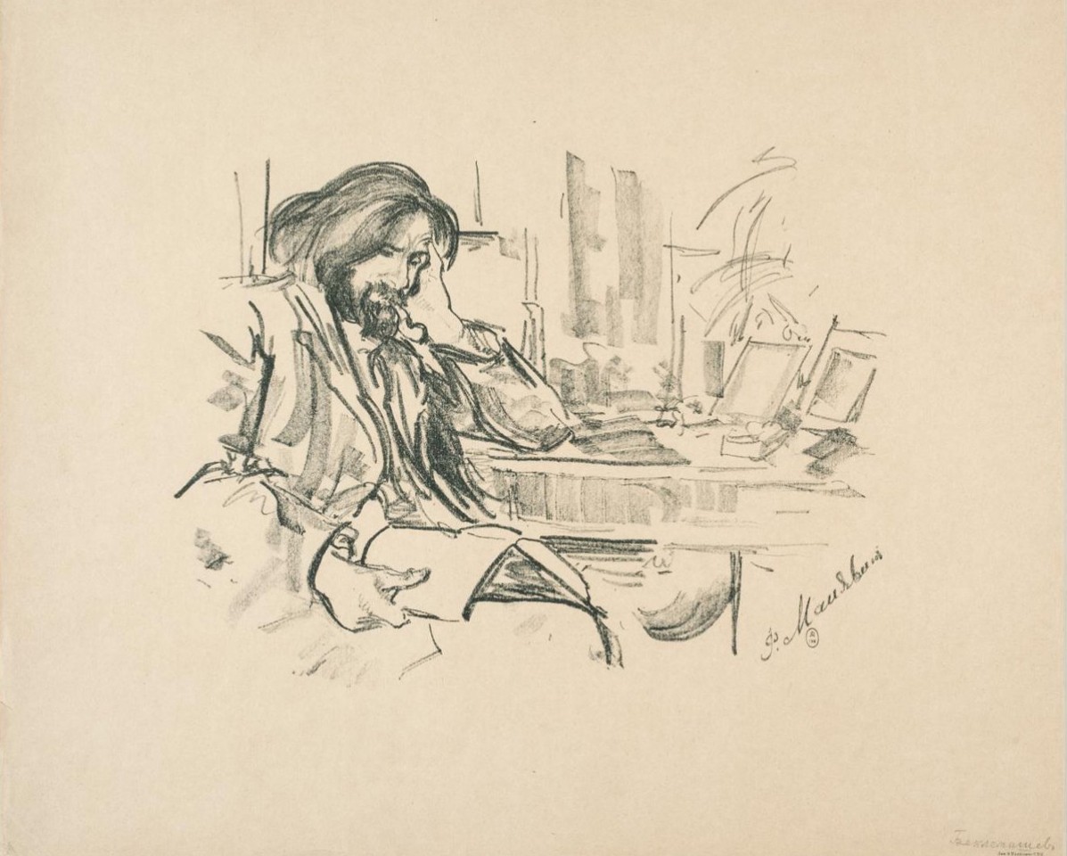 Портрет скульптора В. А. Беклемишева, Filipp Malyavin, 1900