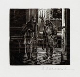 Иллюстрация к рассказу Н. Лескова «Человек на часах»