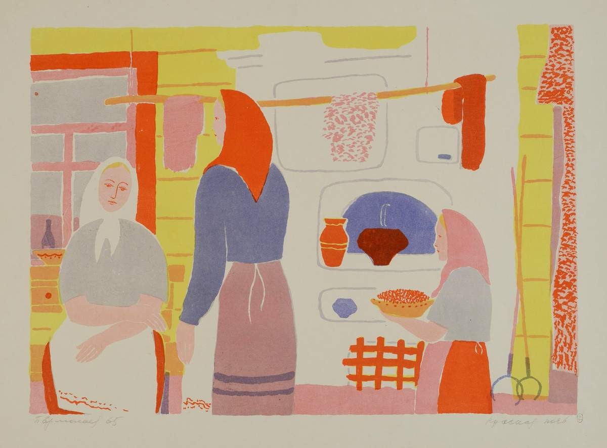 Русская печь, Boris Nicolaevich Ermolaev, 1965