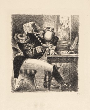 Иллюстрация к книге М. Е. Салтыкова-Щедрина «История одного города», глава «Органчик»