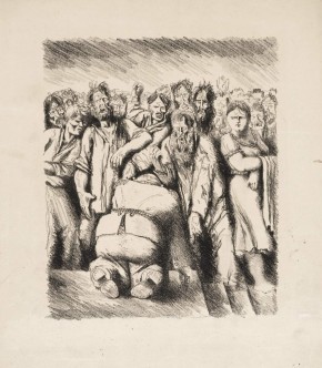 Иллюстрации к книге М. Е. Салтыкова-Щедрина «История одного города», глава «Соломенный город»