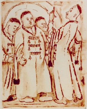Иллюстрация для книги Григория Квитка-Основьяненко «Пан Халявский»