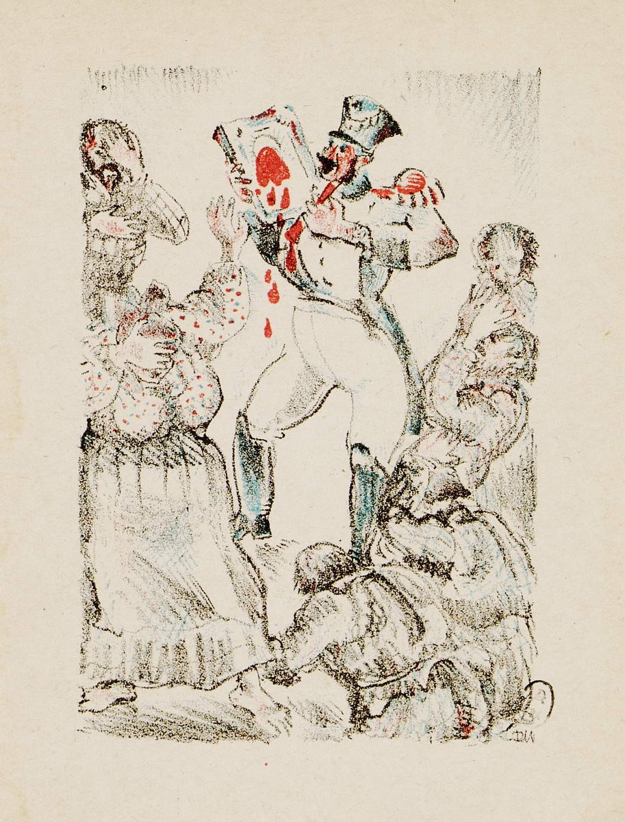 Иллюстрация к произведению Н. С. Лескова, Dmitry Mitrohin, 1931