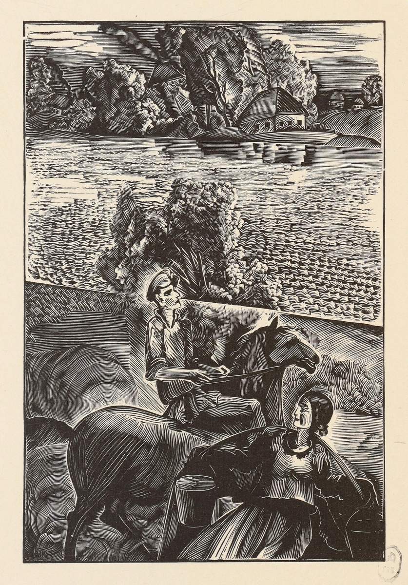 Иллюстрации к роману М. Шолохова «Тихий Дон», Aleksei Kravchenko, 1933