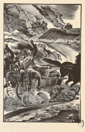 Иллюстрация к роману М. Шолохова «Тихий Дон»