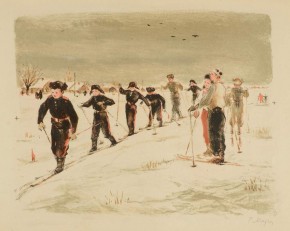 Суворовцы на лыжах