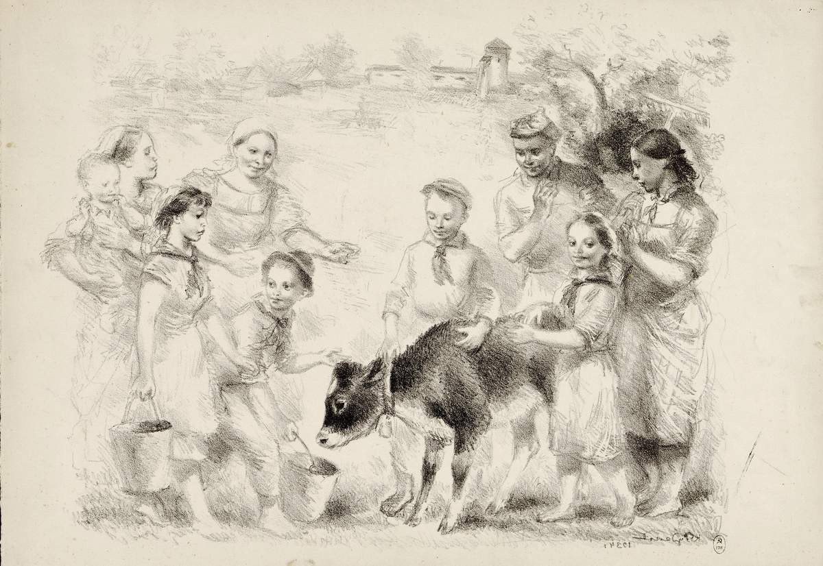Пионеры - юннаты, Konstantin Ivanovich Rudakov, 1934