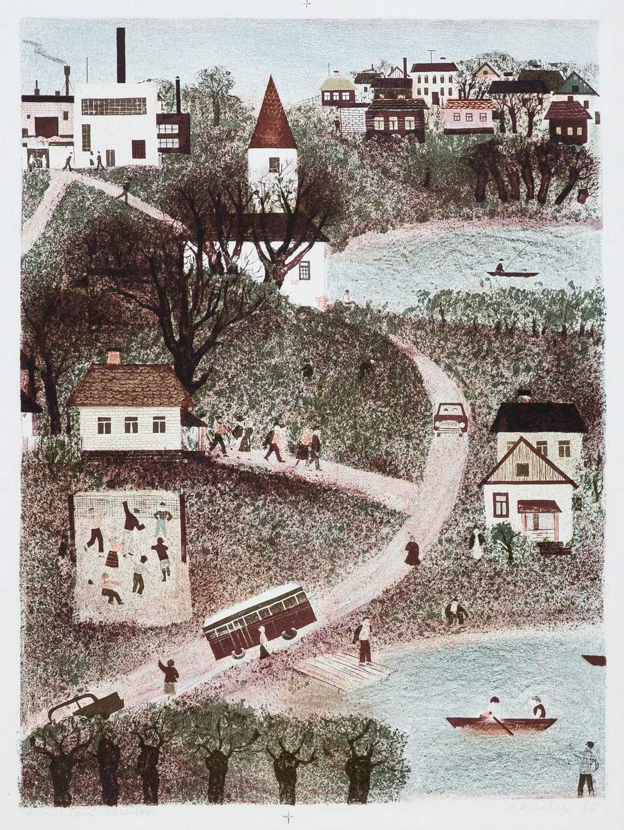 Эстонский поселок, Victor Semenovich Vilner, 1967