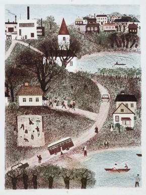 Эстонский поселок