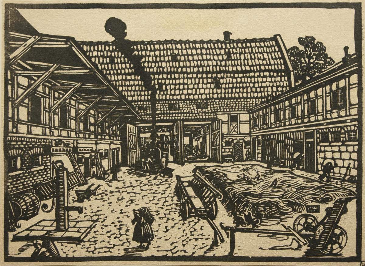 Молотьба, Ilya Sokolov, 1919