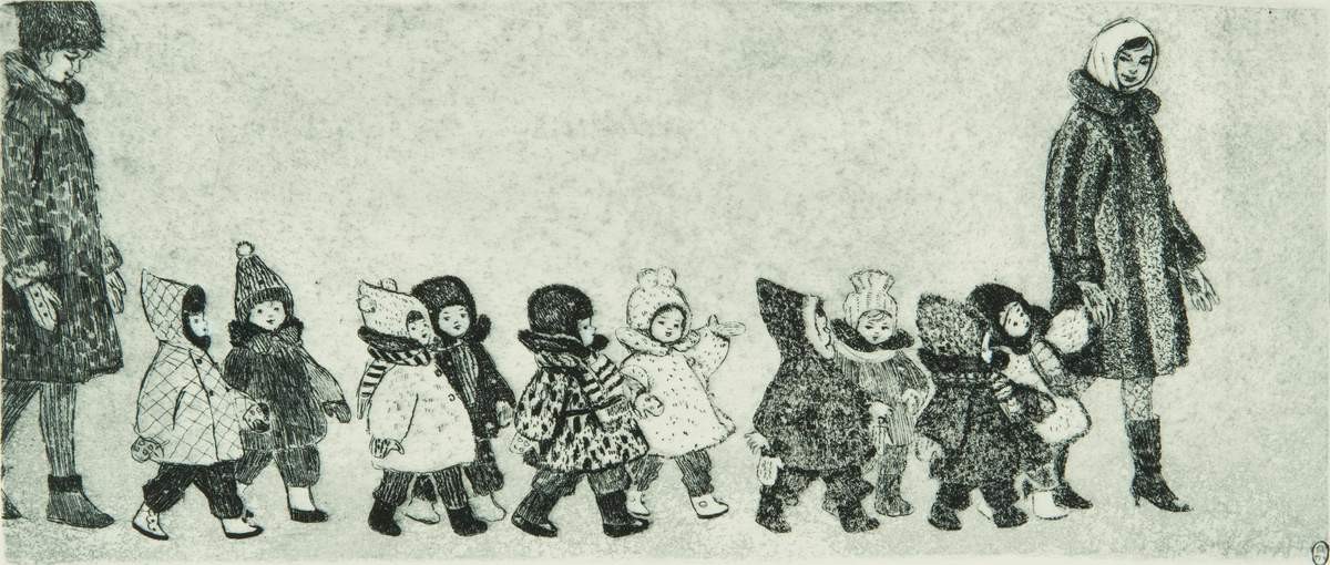 Детский сад, Maria Butrova, 1970s