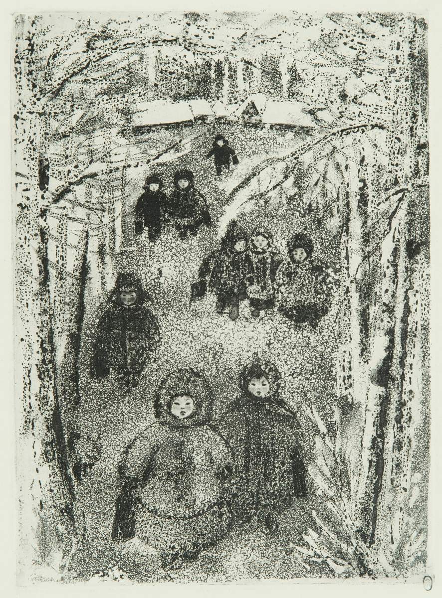 Дети идут в школу, Maria Butrova, 1970s