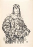 Портрет командира отряда торпедных катеров А. С. Осипова