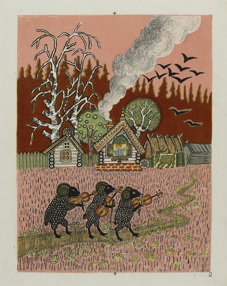 Барашеньки, Yurii Alekseevich Vasnetsov, 1967