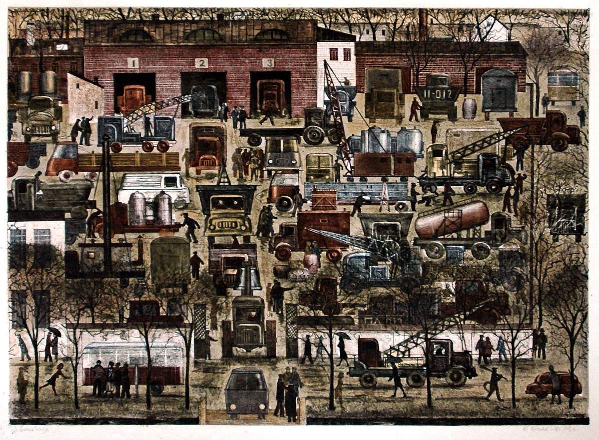 Автобаза, Victor Semenovich Vilner, 1972