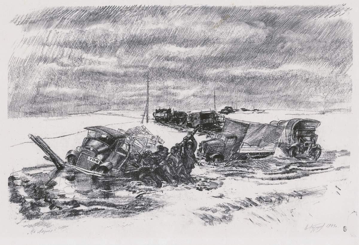 На Ладоге, Курдов Валентин Иванович, 1942-1944