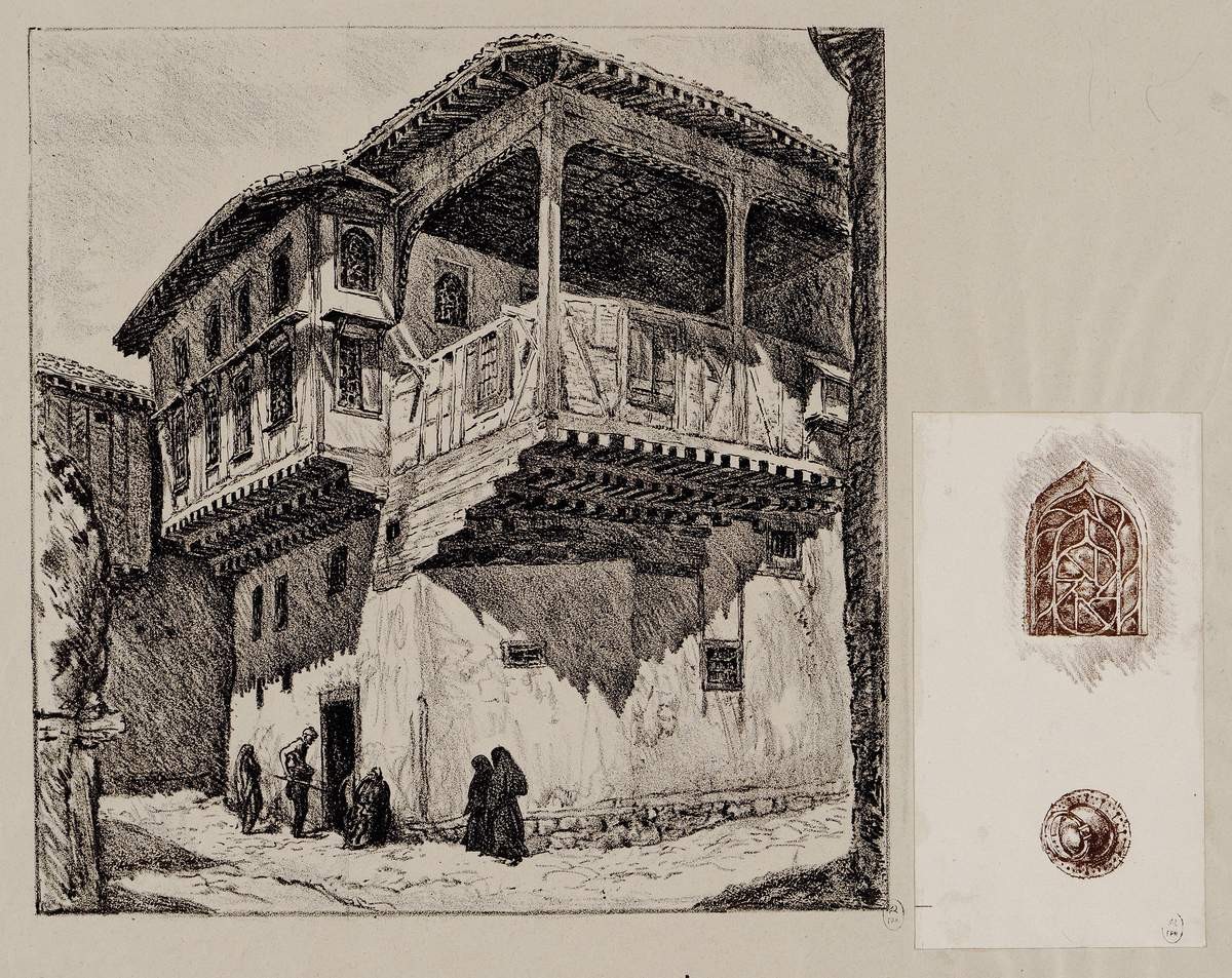 Дом в Трапезунде, Eugene Lanceray, 1923