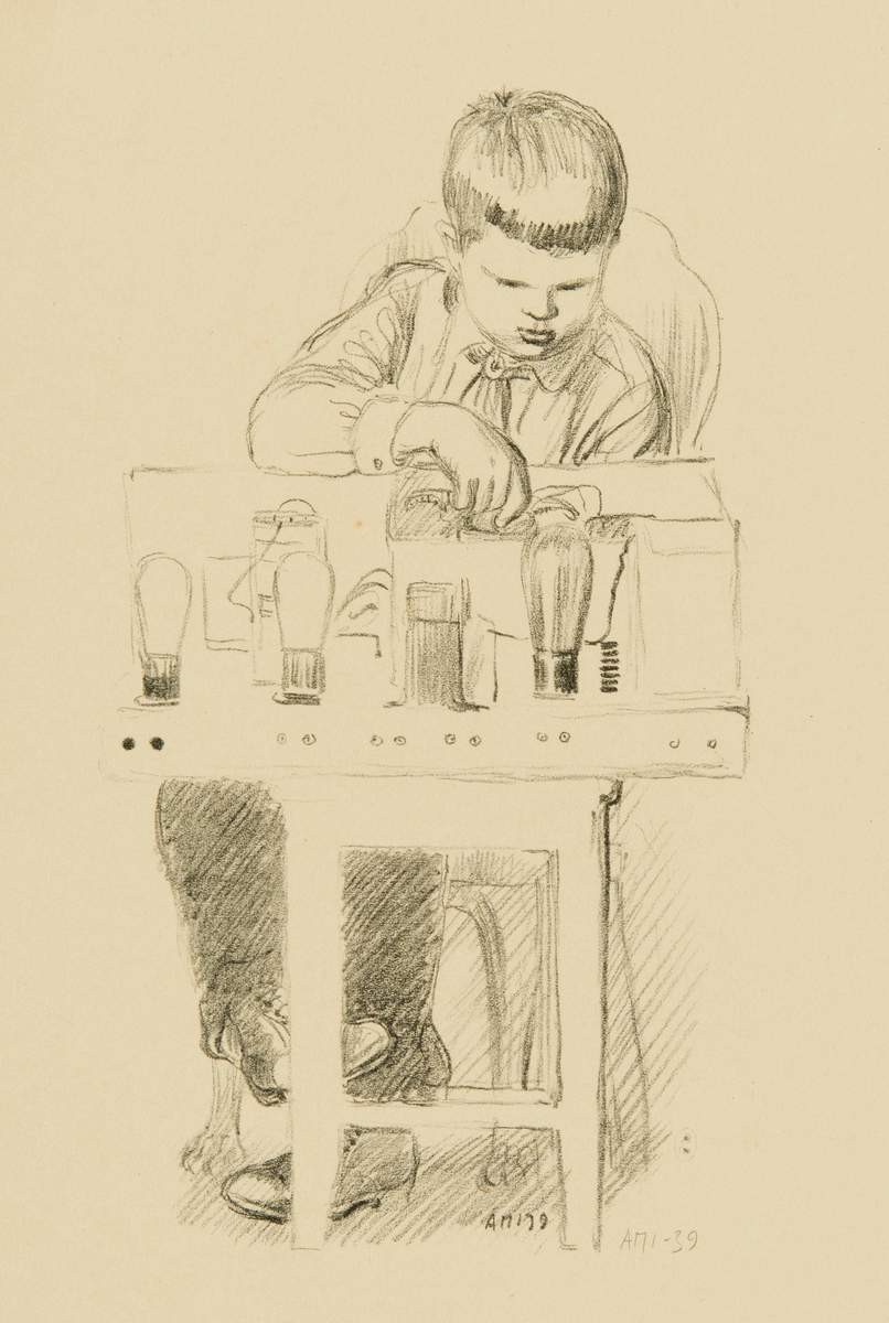 Радиолюбитель, Alexei Pakhomov, 1939