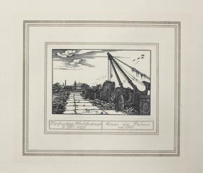 Дворцовая набережная в 1921 г.