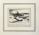 Малая Нева и Тучков мост в 1921 г.