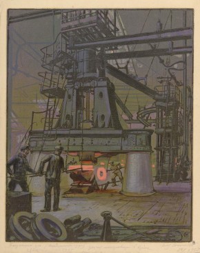 Бандажный цех Таганрогского завода