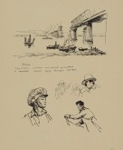 Лист № 22. Ухань. Строительство моста через великую Янцзы