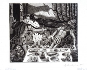Иллюстрация к драме А. С. Пушкина «Каменный гость»