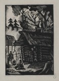 Иллюстрация к книге О.Э. Озаровской «Пятиречие». Л., 1931